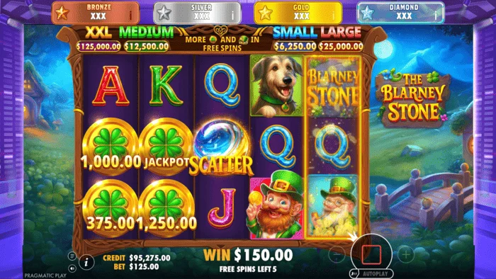 The Blarney Stone - бонусна рулет игра Jackpot Reveal